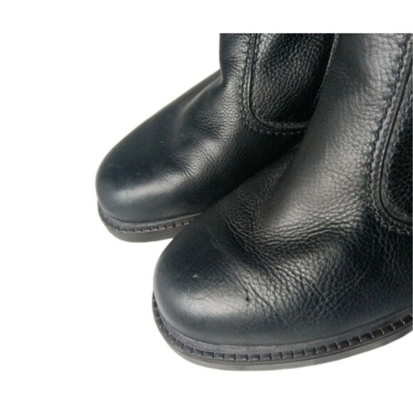 Pajar Canada Black Leather Boots Men\'s Size 10.5 Genuine Shearling Lining main image 6